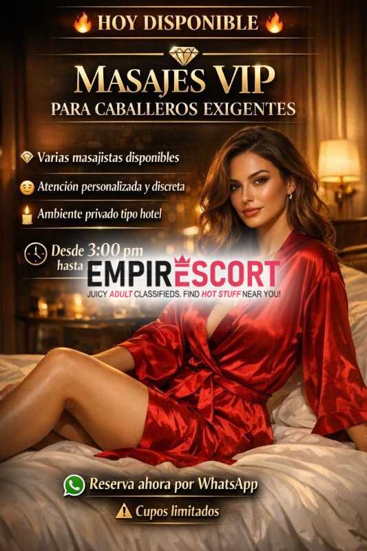 masajes erÓticos vip para caballeros