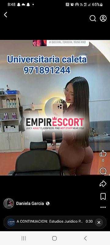 solo hoy daniela scort bella jovencita principiante.