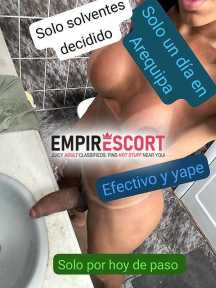 🍆👙solo ando de paso solo día en arequipa solo solventes decidido y solventes servicio completo sin apuro