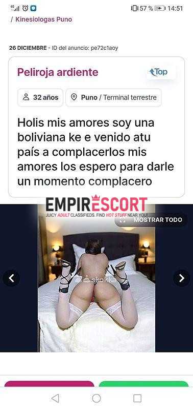 soy boliviana ardientes ke e benidodo complacerlis mis amores los espero para pasarlo rico